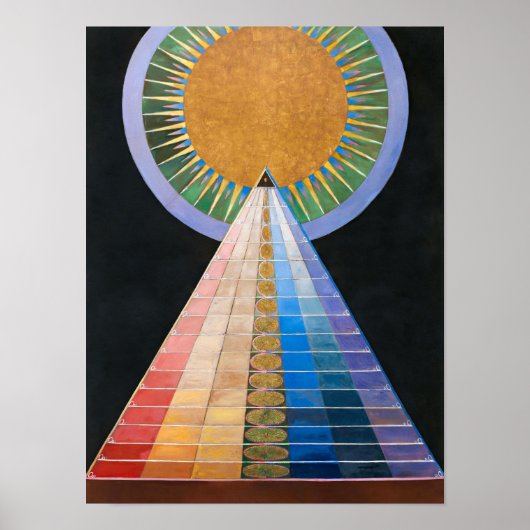 Poster Retable 1 | Hilma af Klint | (Devant)