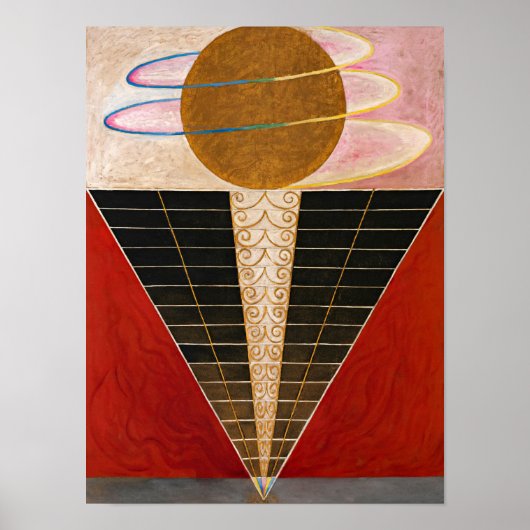 Poster Retable, Groupe X, No.2 par Hilma af Klint (Devant)