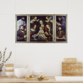 Poster Retable princier, 1510-12 (Cuisine)