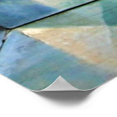 Poster Retarder les fenêtres de peinture Abstraite classi (Coin)