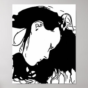 Poster Retenez Les Cheveux