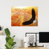 Poster Retenez Rapidement aux rêves (Bureau à domicile)