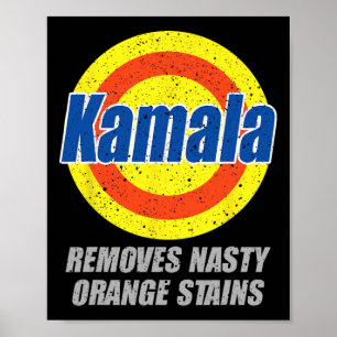 Poster Retire Nasty Orange Stains Democrat President 202