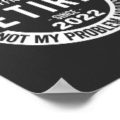 Poster Retired (Coin)