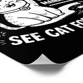 Poster Retired Under New Management - Funny Cat Retiremen (Coin)