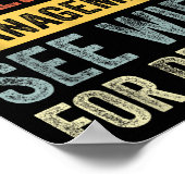 Poster Retired Under New Management See Wife For Details (Coin)