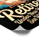 Poster Retired Under New Management See Wife Funny Retire (Coin)