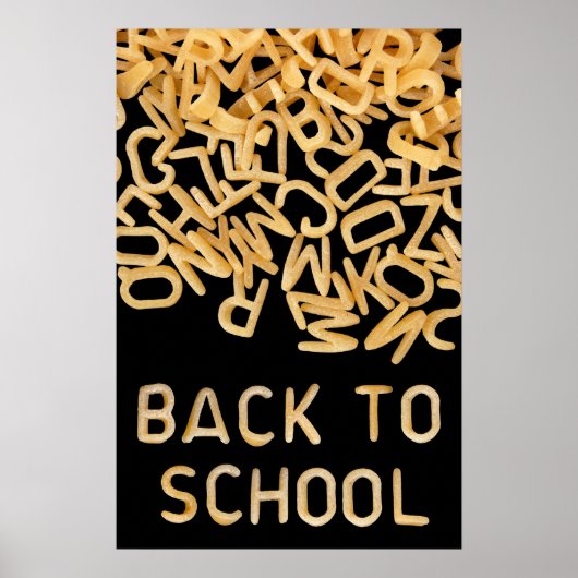 Poster Retour à l'affiche scolaire (Devant)