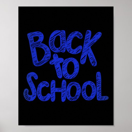 Poster Retour À L'École (Devant)