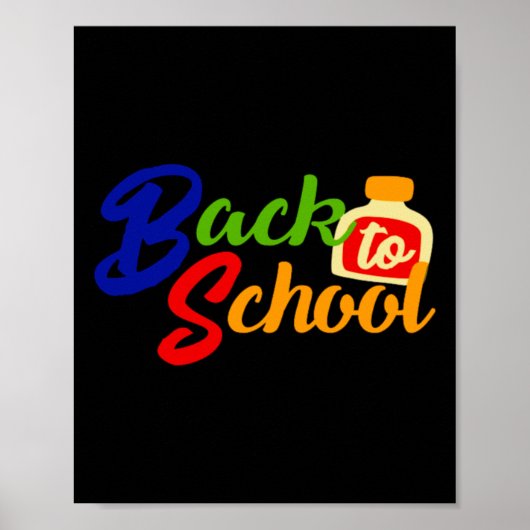 Poster Retour à l'école (Devant)
