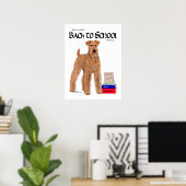 Poster Retour à l'école (Bureau à domicile)