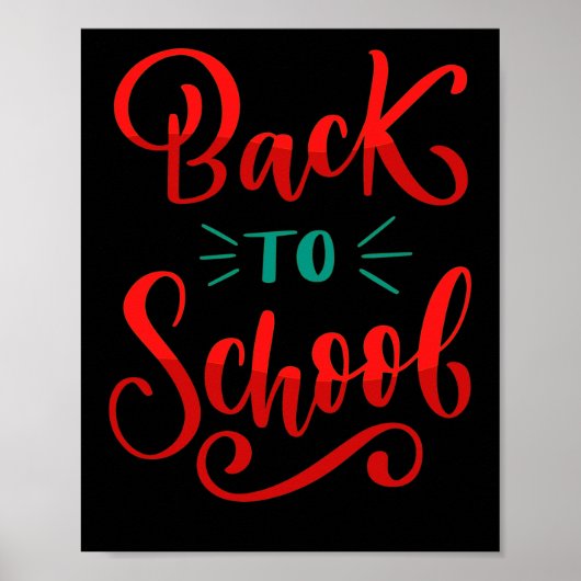 Poster Retour À L'École 19 (Devant)