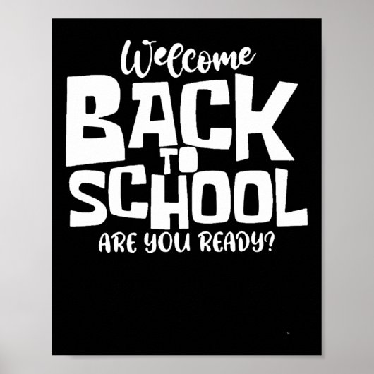 Poster Retour À L'École 2024-2025 (Devant)