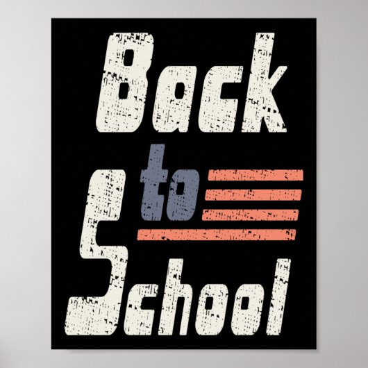 Poster Retour À L'École 4 (Devant)
