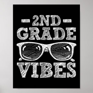 Poster Retour à l'école ambiance 2e année