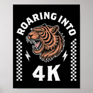 Poster Retour À L'École En Tigre De 4 Kg Im Prêt