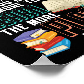 Poster Retour À L'École Enseignant Plus Que Vous Lisez (Coin)