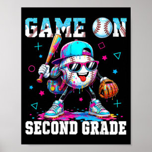 Poster Retour à l'école Jouons à la 2e deuxième année