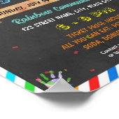 Poster Retour à l'école modèle de l'événement bash (Coin)