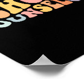 Poster Retour À L'École Orientation Conseiller Enseignant (Coin)