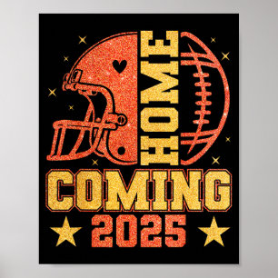 Poster Retour au bercail 2025 Hoco Football Maman Fille O