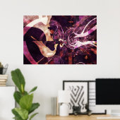 Poster Retour au pays (Bureau à domicile)