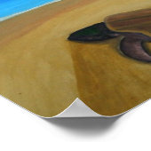 Poster Retour de l'affiche de la tortue (Coin)