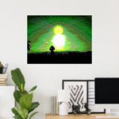 Poster Retour du DIEU (Bureau à domicile)