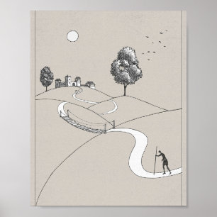 Poster Retour du fils prodigue - Oeuvre biblique, Luc 15