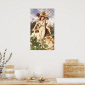 Poster Retour du printemps (Le Printemps) par Bouguereau (Cuisine)