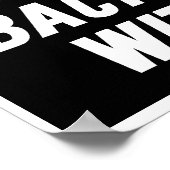 Poster Retour Em Up Avec Plus De Métal — Bordure (Coin)