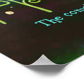 Poster Retour Inspirationnel Citation forte Inspiribilité (Coin)