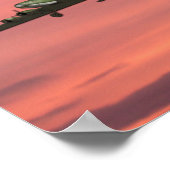 Poster Retour sur le coucher du soleil (Coin)