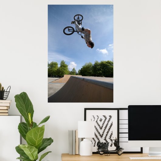 Poster Retourner (Bureau à domicile)