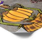 Poster Retourner l'impression à la maison (Coin)