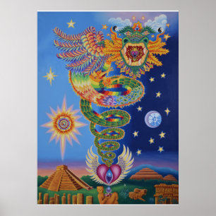 Poster Retours Quetzalcoatl