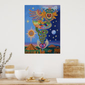 Poster Retours Quetzalcoatl (Cuisine)