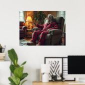 Poster Retraité (Bureau à domicile)