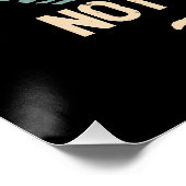 Poster Retraité 2024 Pas mon problème plus (Coin)