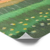 Poster Retraite cabine dans les collines 2 (Coin)