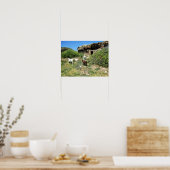Poster Retraite de chèvres (Cuisine)