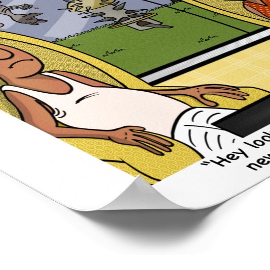 Poster Retraite de l'écureuil (Coin)