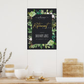 POSTER RETRAITE EN COULEUR D'EAU SUCCULENTE (Cuisine)