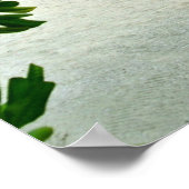 Poster Retraite, journée ensoleillée à la plage (Coin)