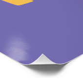 Poster Retraité...Plus de temps pour la peinture transpar (Coin)