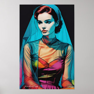 Poster Retrato pop 77