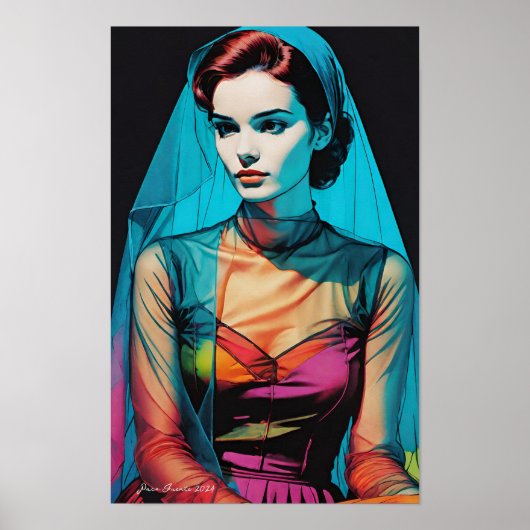 Poster Retrato pop 77 (Devant)