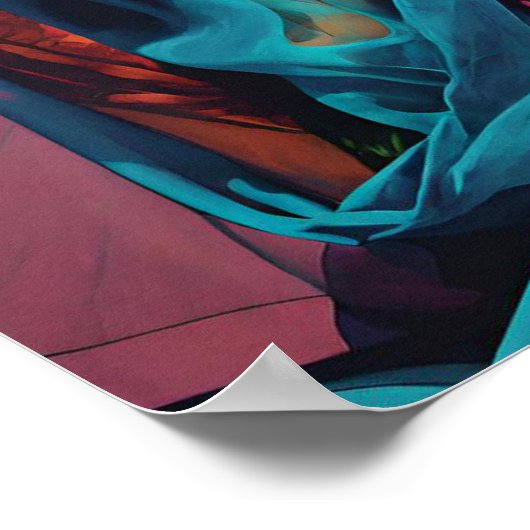 Poster Retrato pop 80 (Coin)