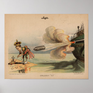 Poster Rétribution contre l'Espagne