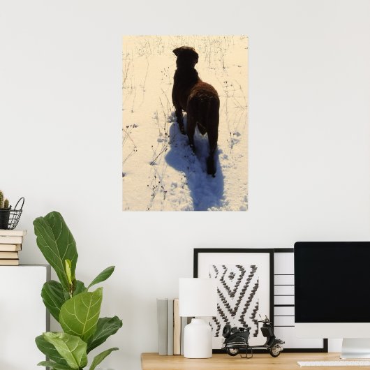 Poster Retriever de Chesapeake (Bureau à domicile)